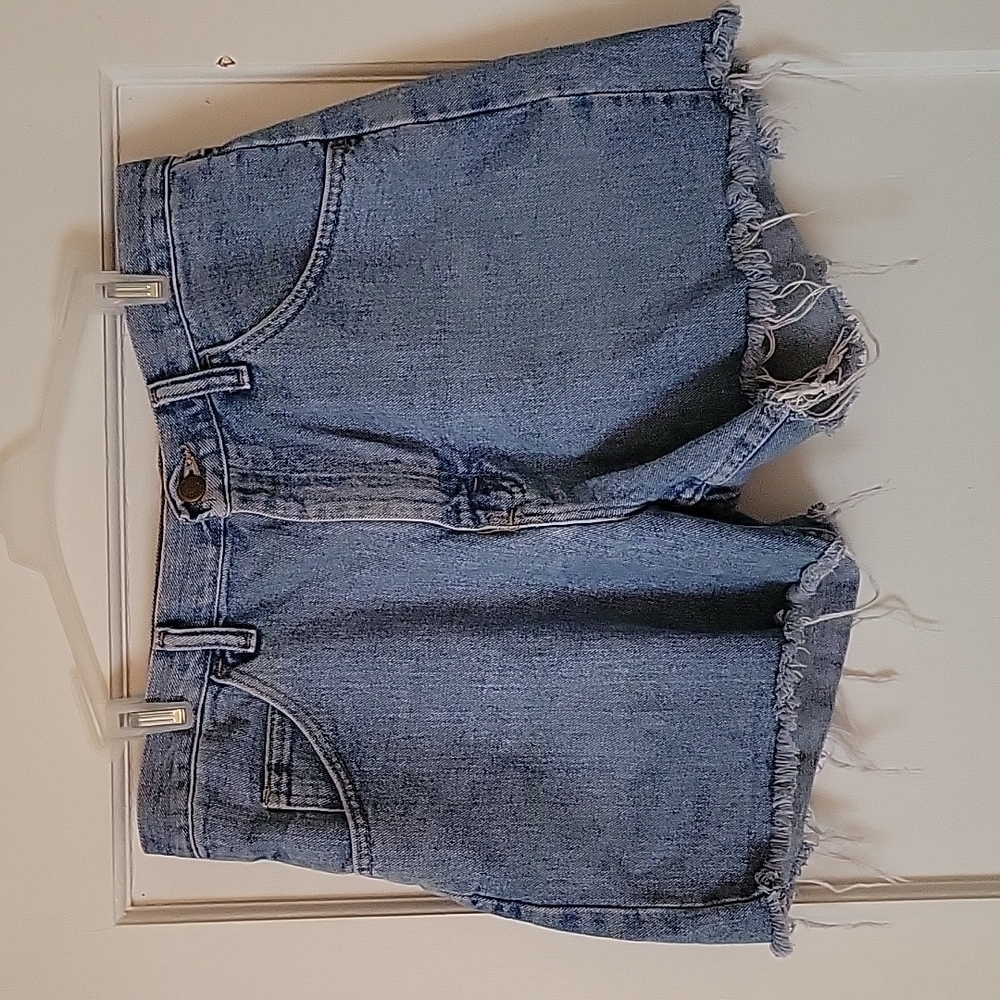 Wrangler Cropped Jean Shorts